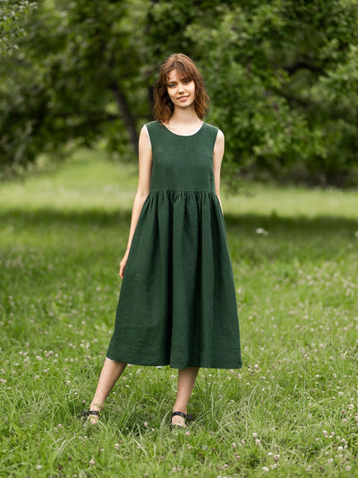 Son de Flor Linen Smock Dresses