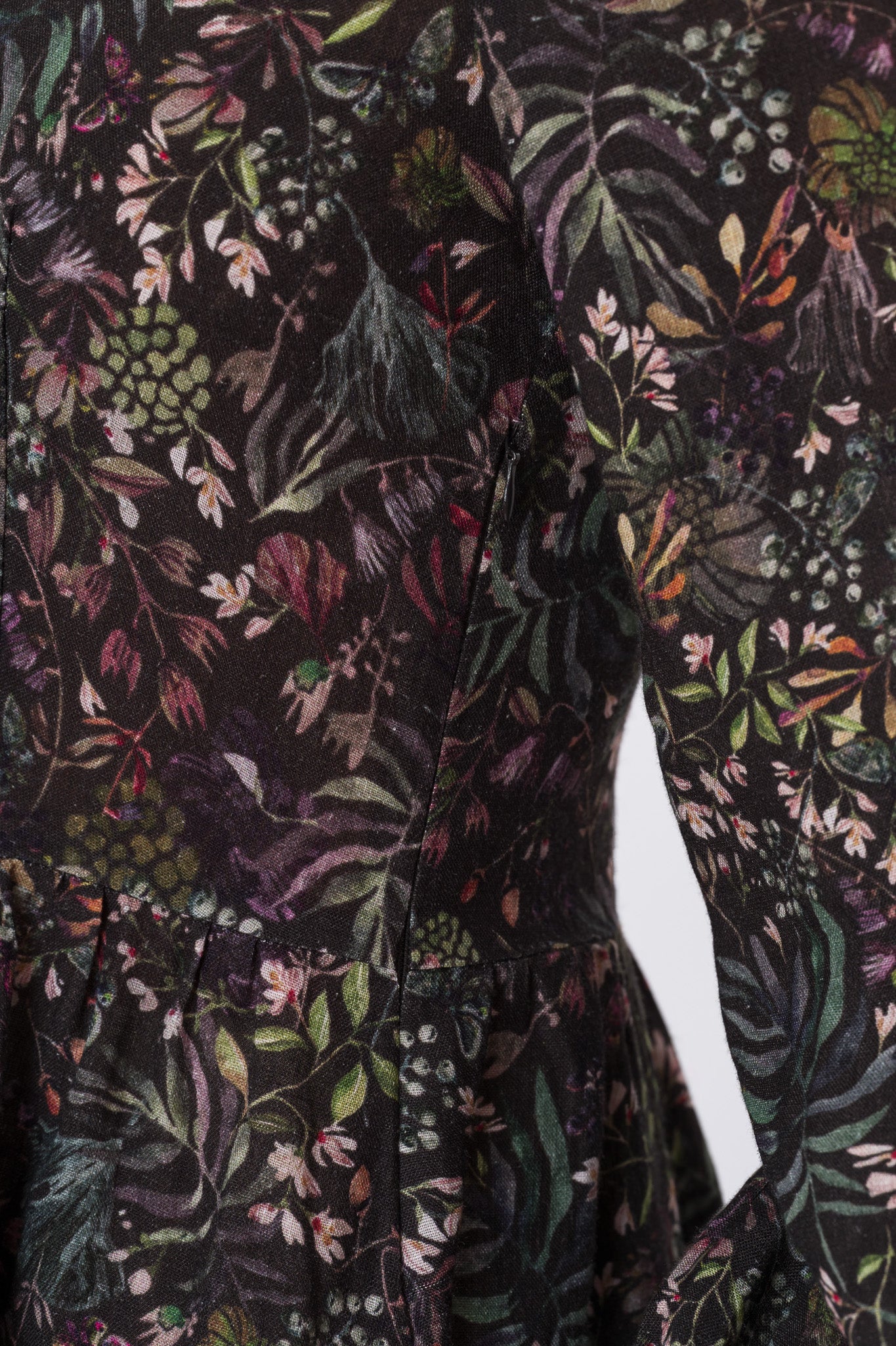 Carmen Dress, Long Sleeve, Venice Floral#color_venice-floral
