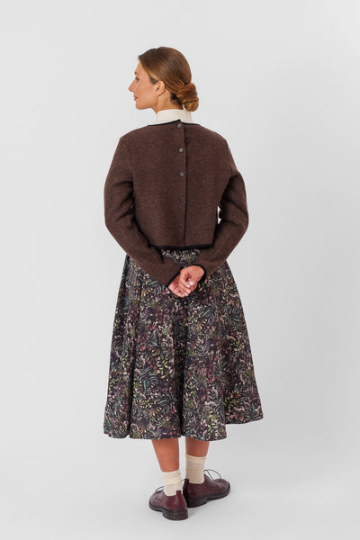 Crop Sweater, Wool, Espresso Brown#color_espresso-brown