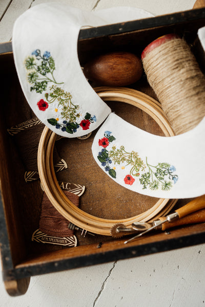 Peter Pan Collar, Embroidery#color_garden