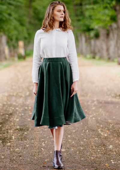 Classic Skirt, Evergreen#color_evergreen
