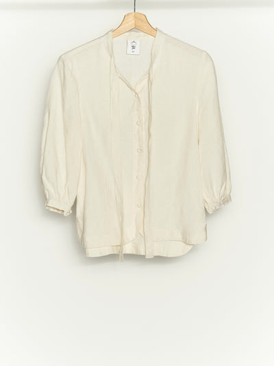 Milky White Jasmin-Shirt, 3/4-Ärmel
