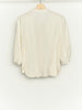 Milky White Jasmin-Shirt, 3/4-Ärmel
