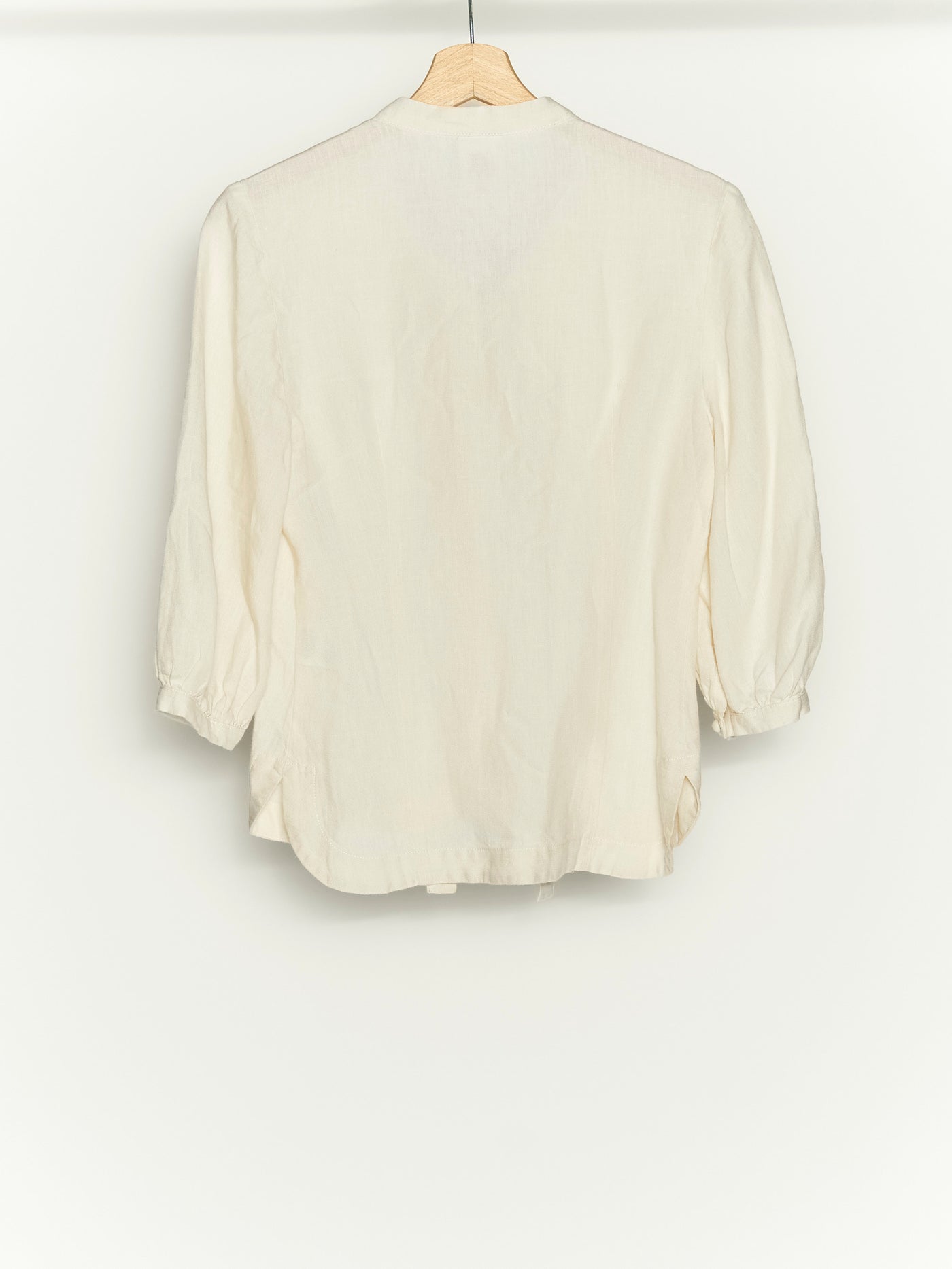 Milky White Jasmin-Shirt, 3/4-Ärmel