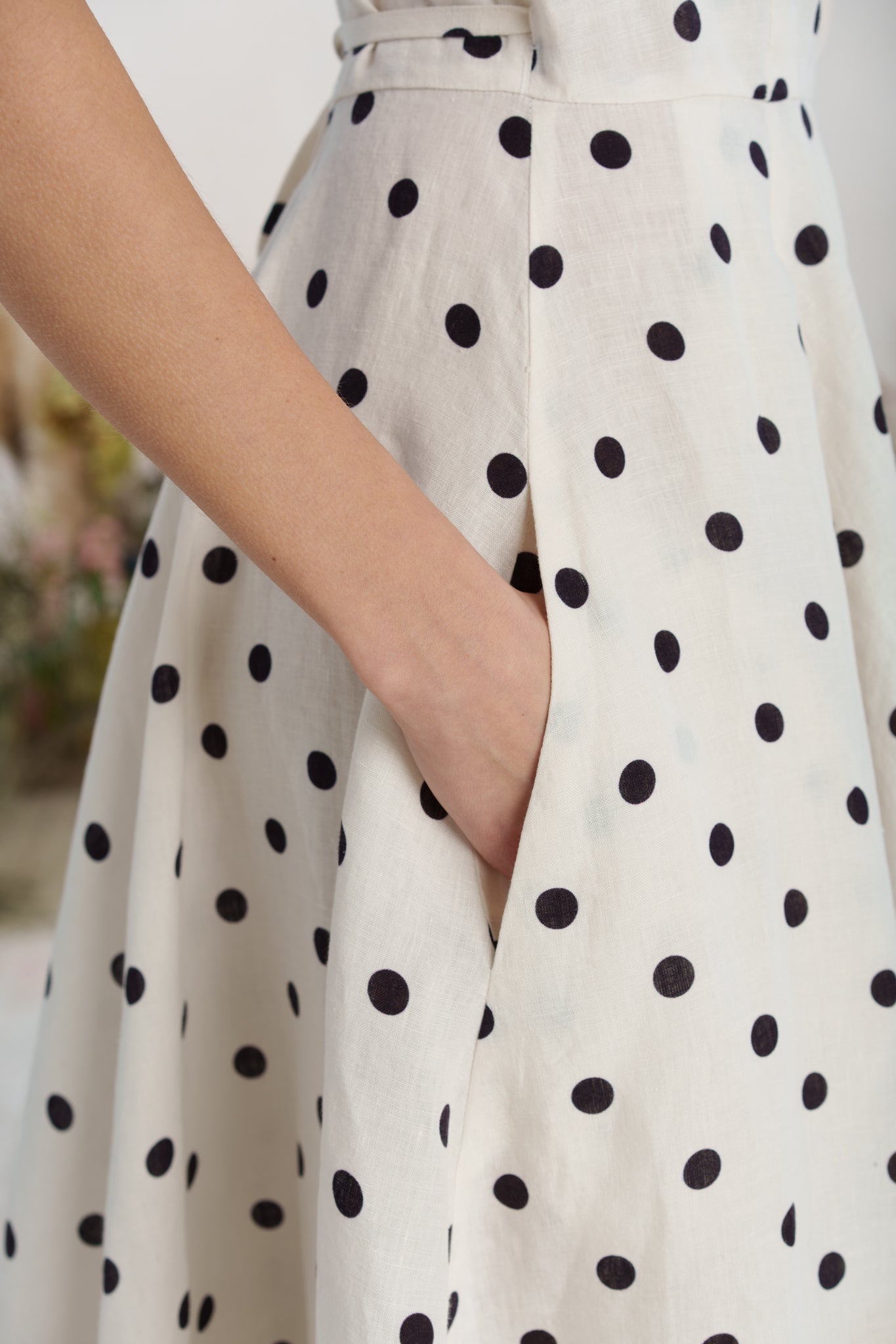 Wrap Dress, Short Sleeve, Big Dots
#color_big-dots