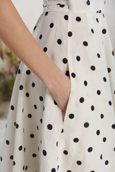 Wrap Dress, Short Sleeve, Big Dots
#color_big-dots