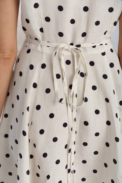 Wrap Dress, Short Sleeve, Big Dots
#color_big-dots