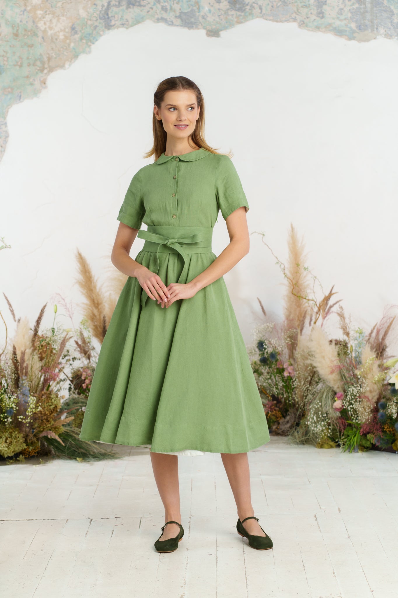 Ribbon Belt#color_matcha-latte