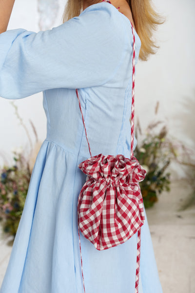 Flower Bag, Red Gingham
#color_red-gingham