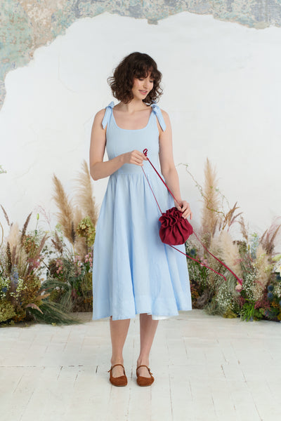 Flower Bag, Marsala Red
#color_marsala-red