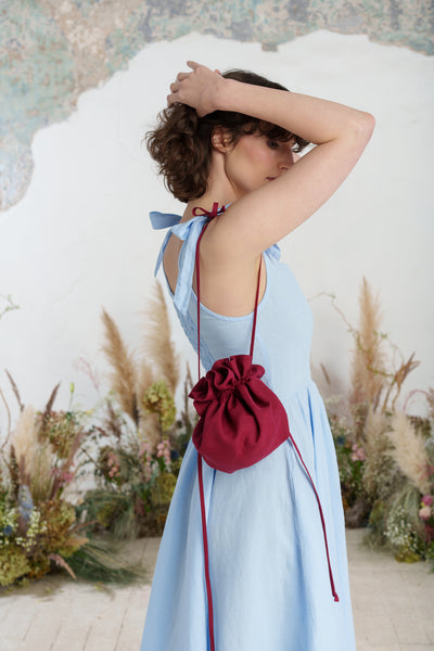 Flower Bag, Marsala Red
#color_marsala-red