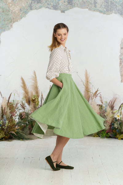 Classic Skirt, Matcha Latte
#color_matcha-latte
