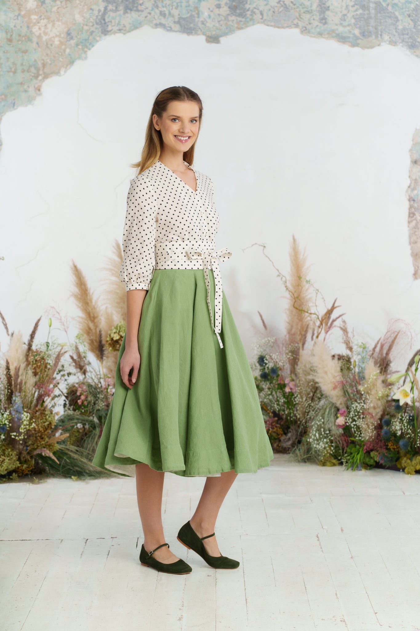 Ribbon Belt#color_tiny-dots
