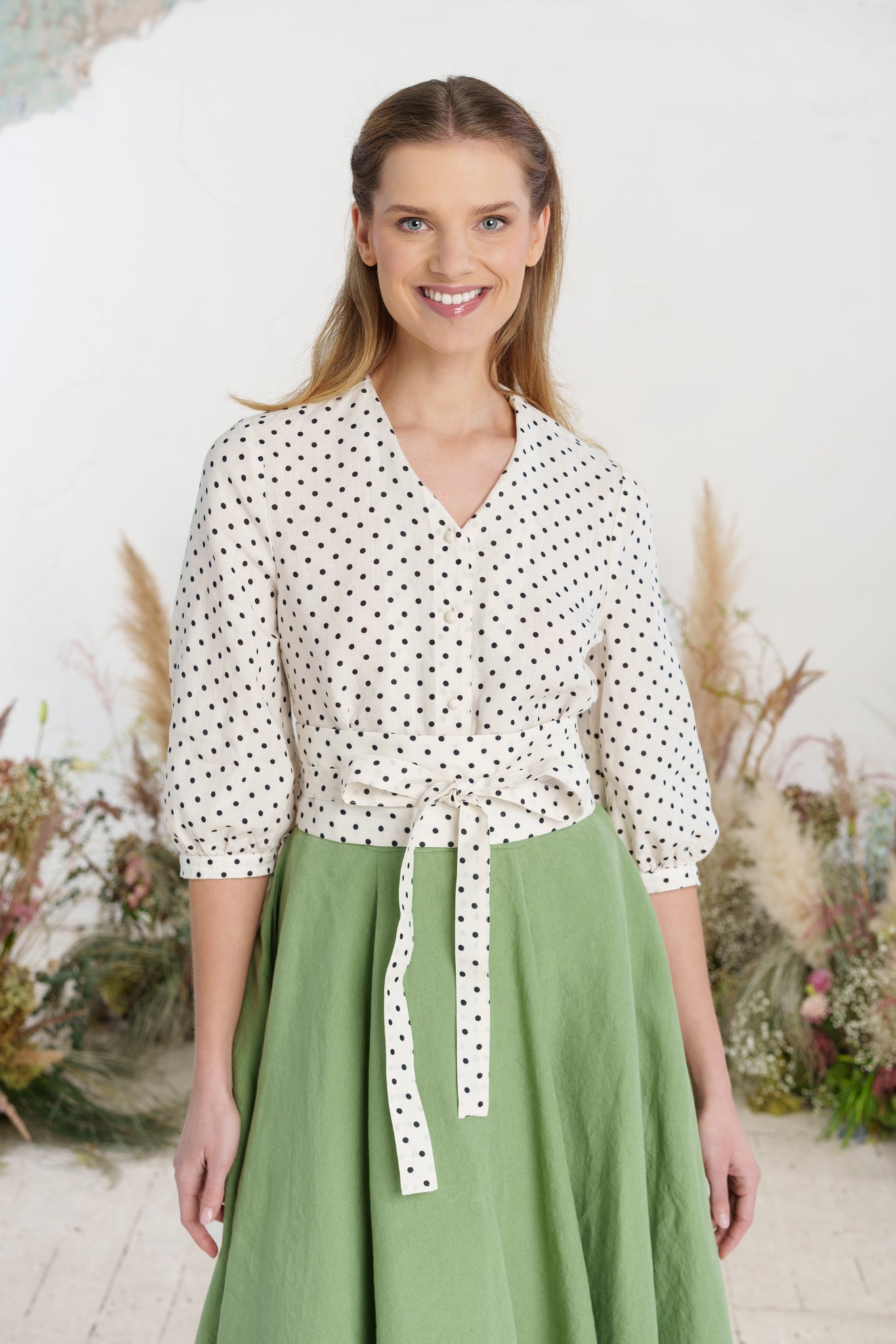Ribbon Belt#color_tiny-dots