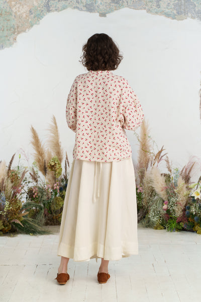 Clementine Shirt, Long Sleeve, Mon Chéri
#color_mon-cheri