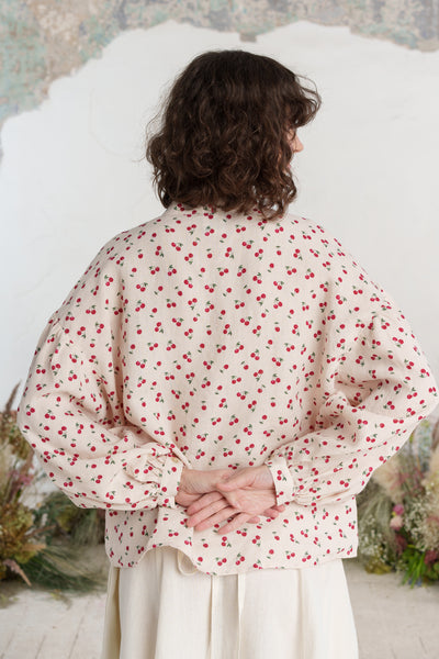 Clementine Shirt, Long Sleeve, Mon Chéri
#color_mon-cheri