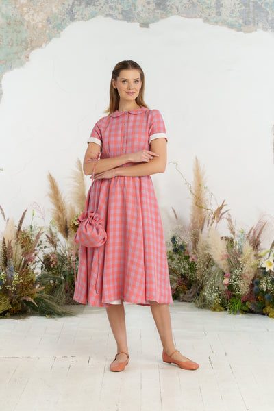 Flower Bag, Pink Gingham
#color_pink-gingham