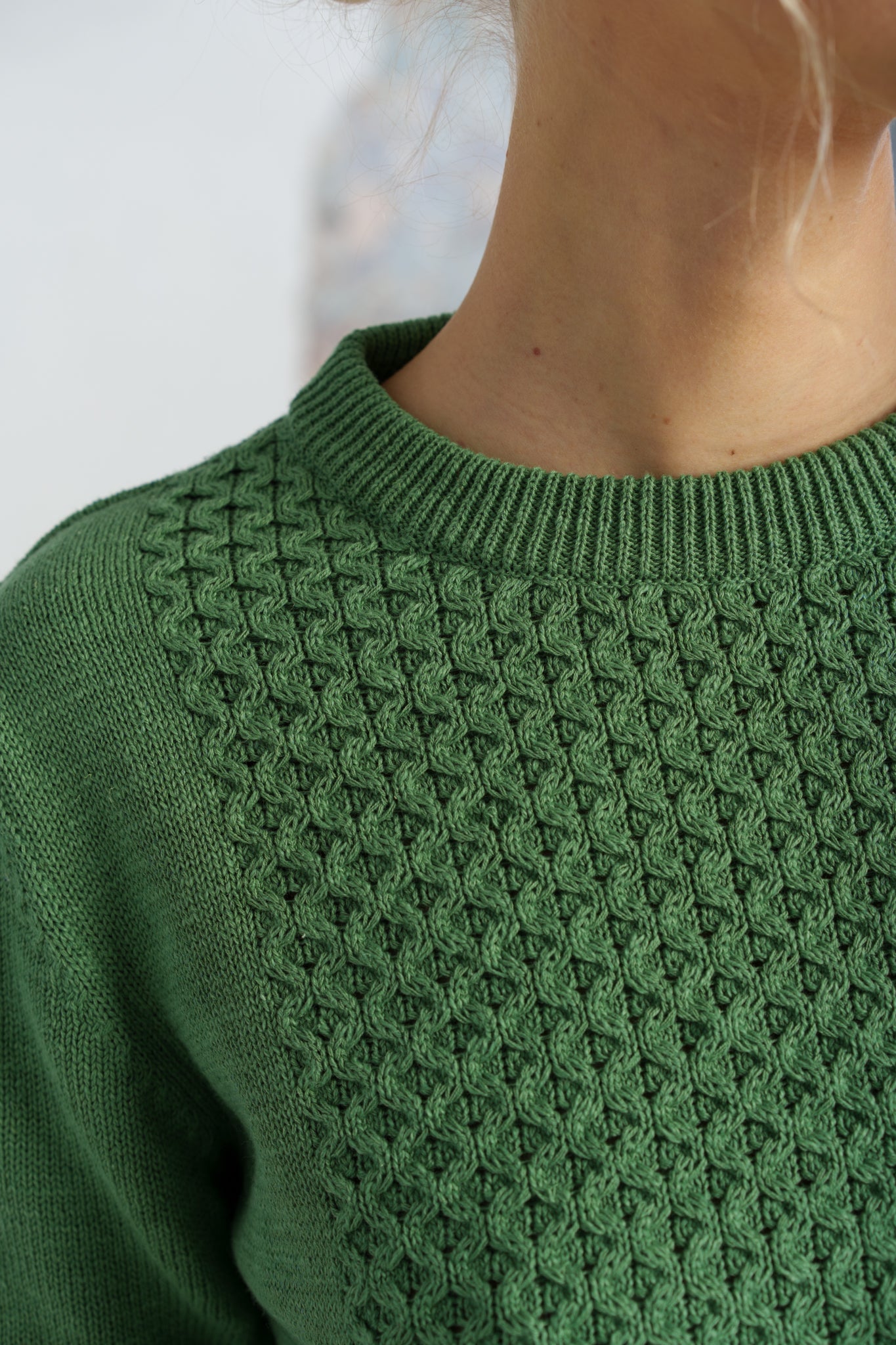 Elaine Top, Short Sleeve, Matcha Latte #color_matcha-latte
