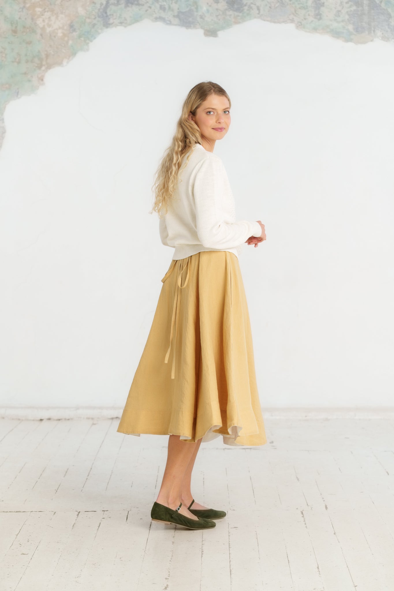 Wrap Skirt, Milk & Honey
#color_milk-honey