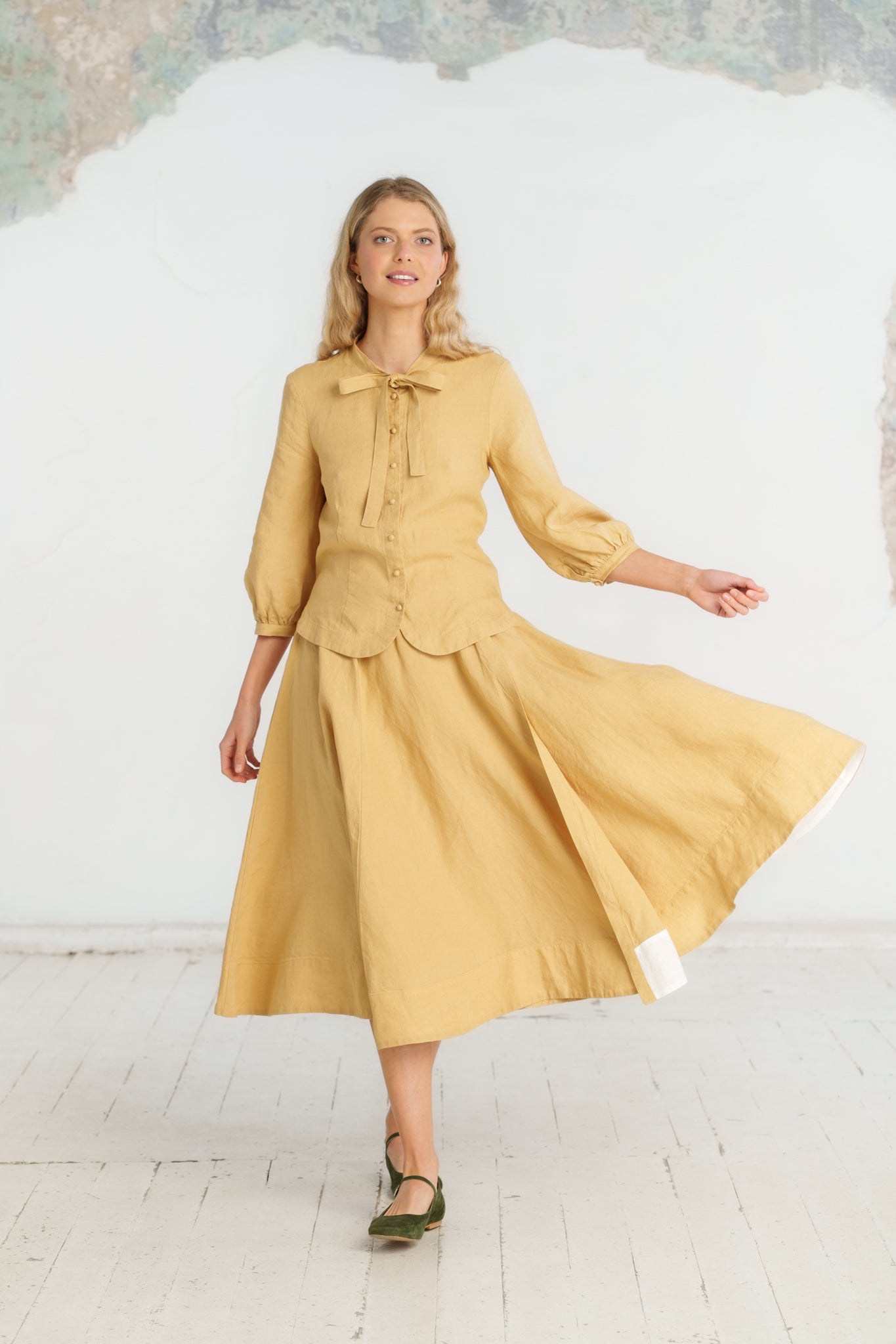 Wrap Skirt, Milk & Honey
#color_milk-honey