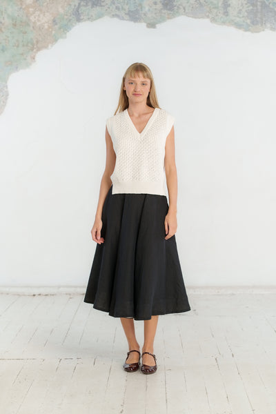 Elaine Vest, Sleeveless, White Magnolia #color_white-magnolia