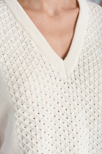 Elaine Vest, Sleeveless, White Magnolia #color_white-magnolia
