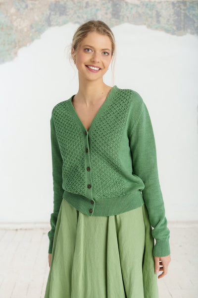 Elaine Cardigan, Long Sleeve, Matcha Latte #color_matcha-latte