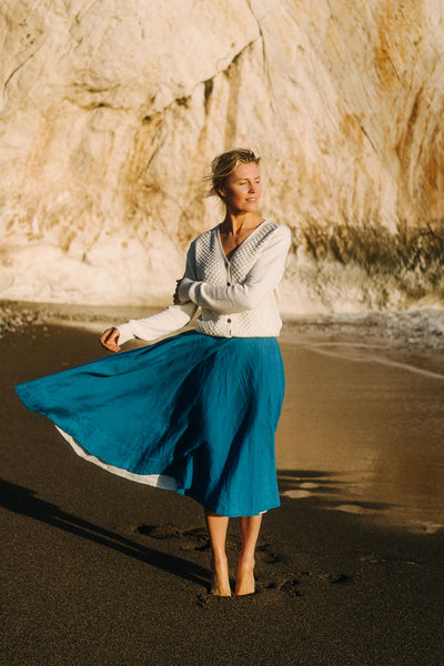 Wrap Skirt, Hawaiian Ocean
#color_hawaiian-ocean