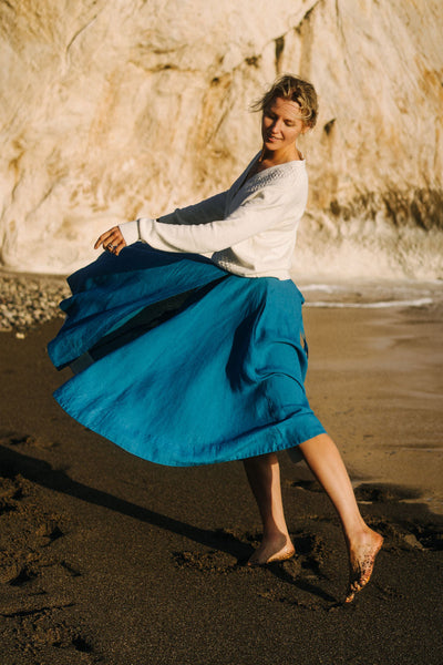 Wrap Skirt, Hawaiian Ocean
#color_hawaiian-ocean