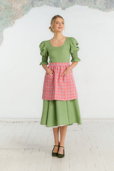 Meadow Apron, Pink Gingham#color_pink-gingham