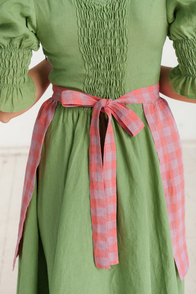 Meadow Apron, Pink Gingham#color_pink-gingham