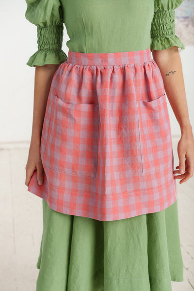 Meadow Apron, Pink Gingham#color_pink-gingham