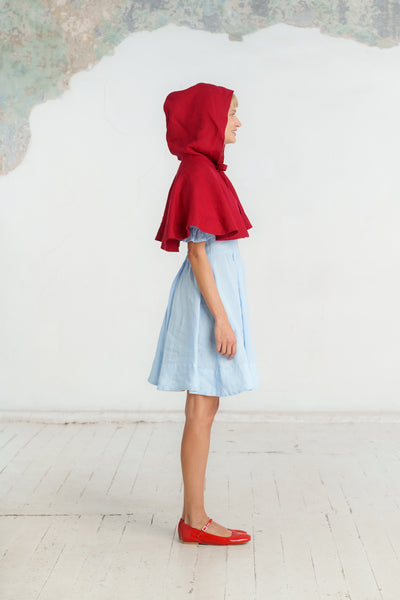 Mini Daisy Cape, Red Poppy#color_red-poppy