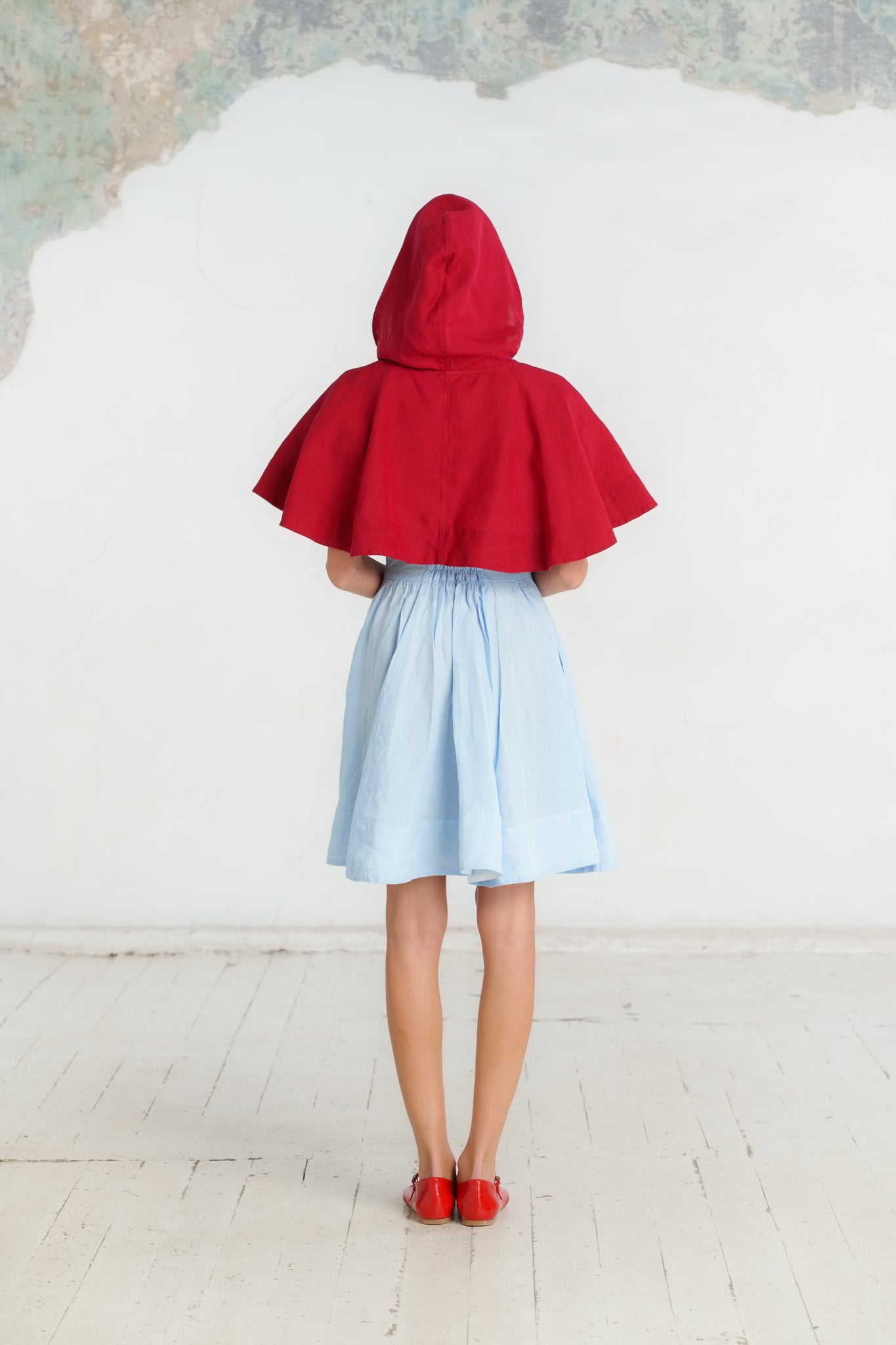 Mini Daisy Cape, Red Poppy#color_red-poppy