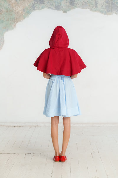 Mini Daisy Cape, Red Poppy#color_red-poppy