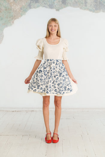 Meadow Apron, Ink Rose#color_ink-rose