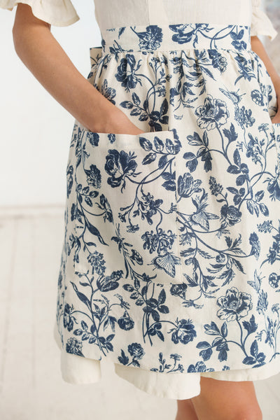 Meadow Apron, Ink Rose#color_ink-rose