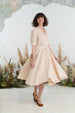 Darcy Dress, Short Sleeve, Seashell White#color_seashell-white