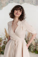 Darcy Dress, Short Sleeve, Seashell White#color_seashell-white