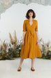 Darcy Dress, Short Sleeve, Marigold#color_marigold