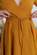 Darcy Dress, Short Sleeve, Marigold#color_marigold