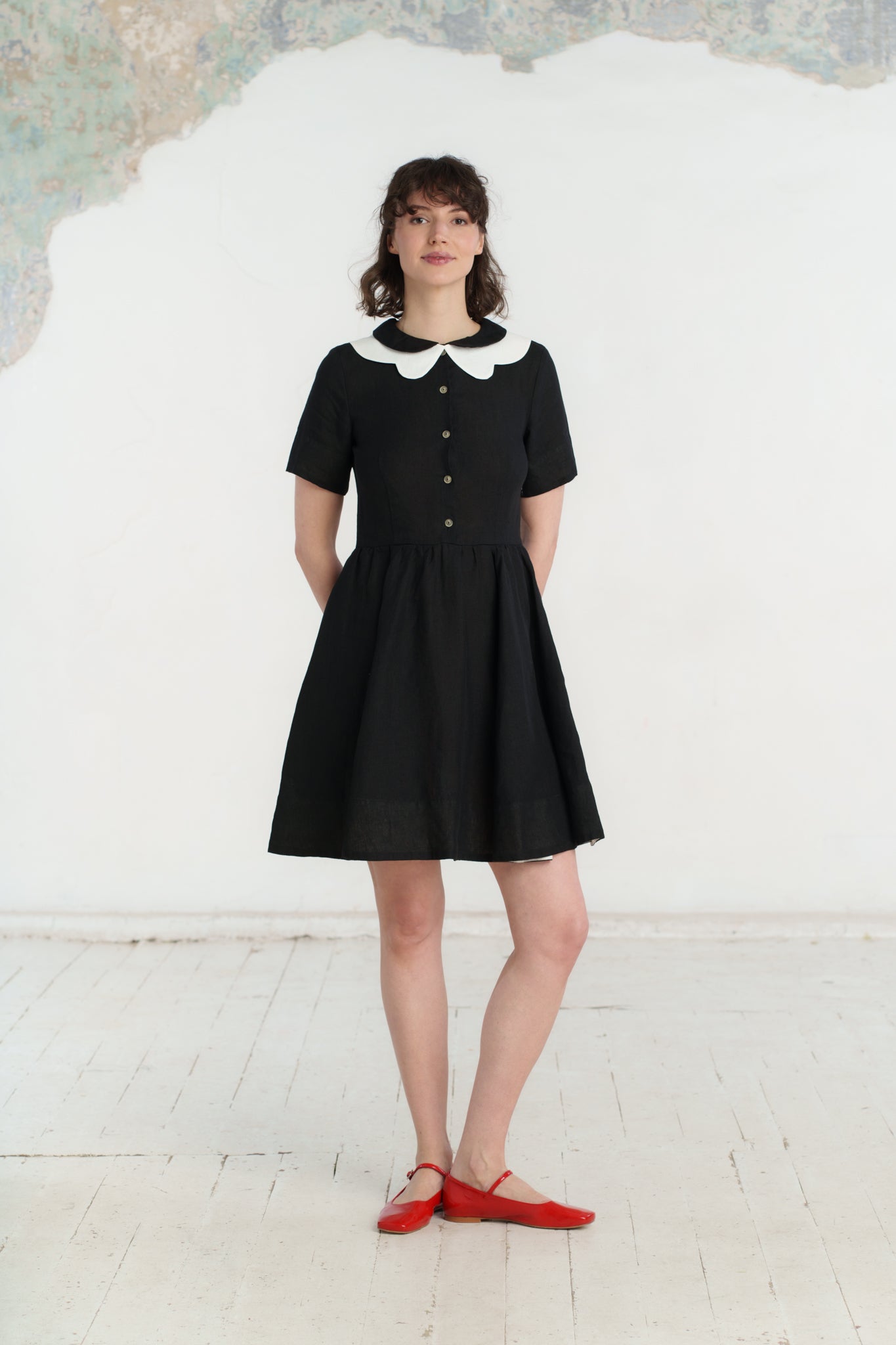 Butterfly Collar, Linen#color_white-magnolia