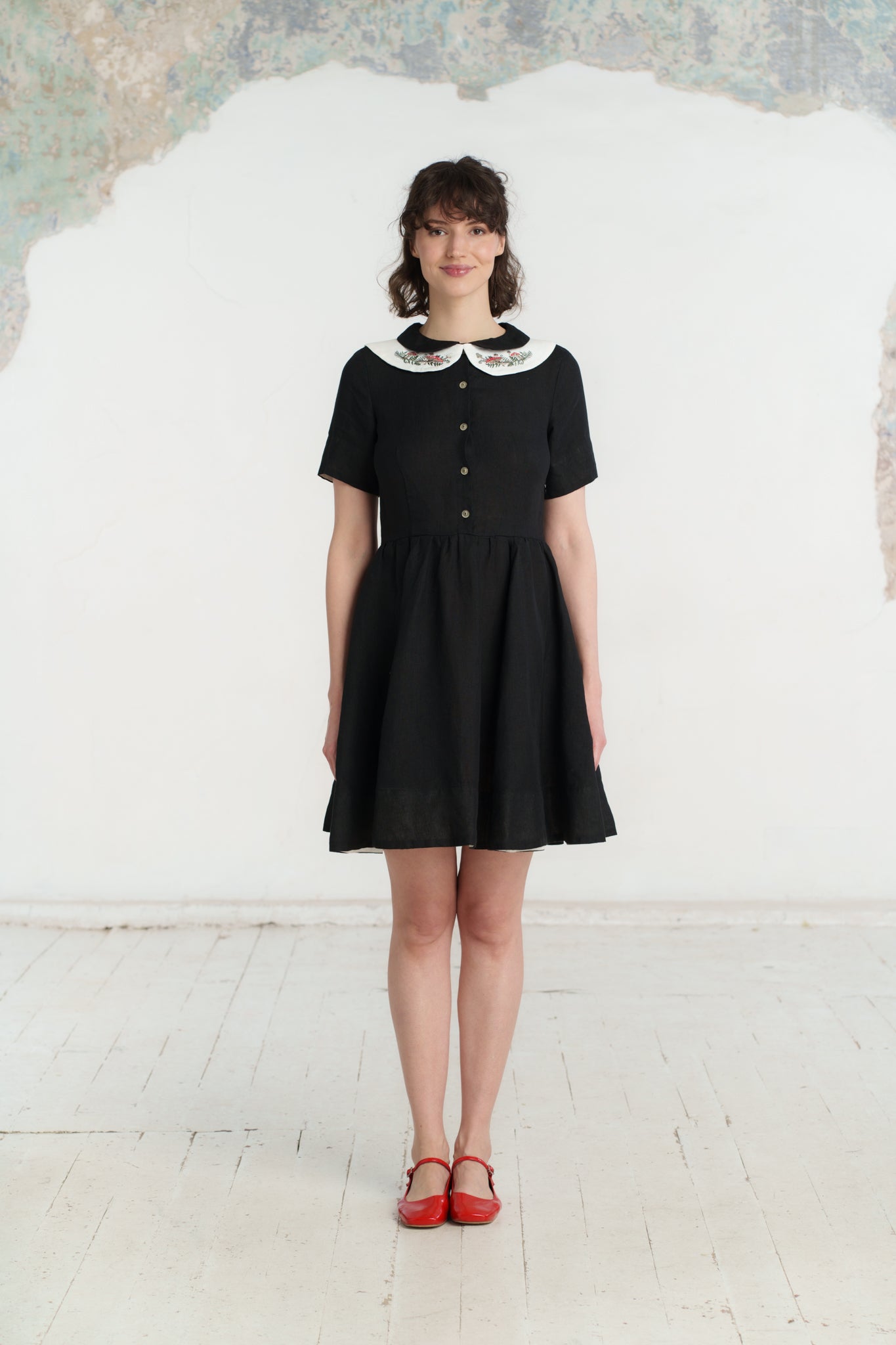 Peter Pan Collar, Embroidery#color_wildwood