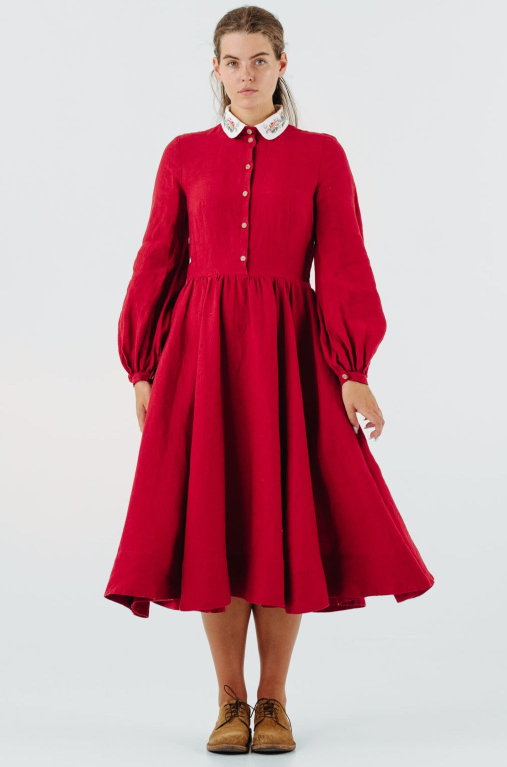 Sophie Collar, Embroidery#color_wildwood