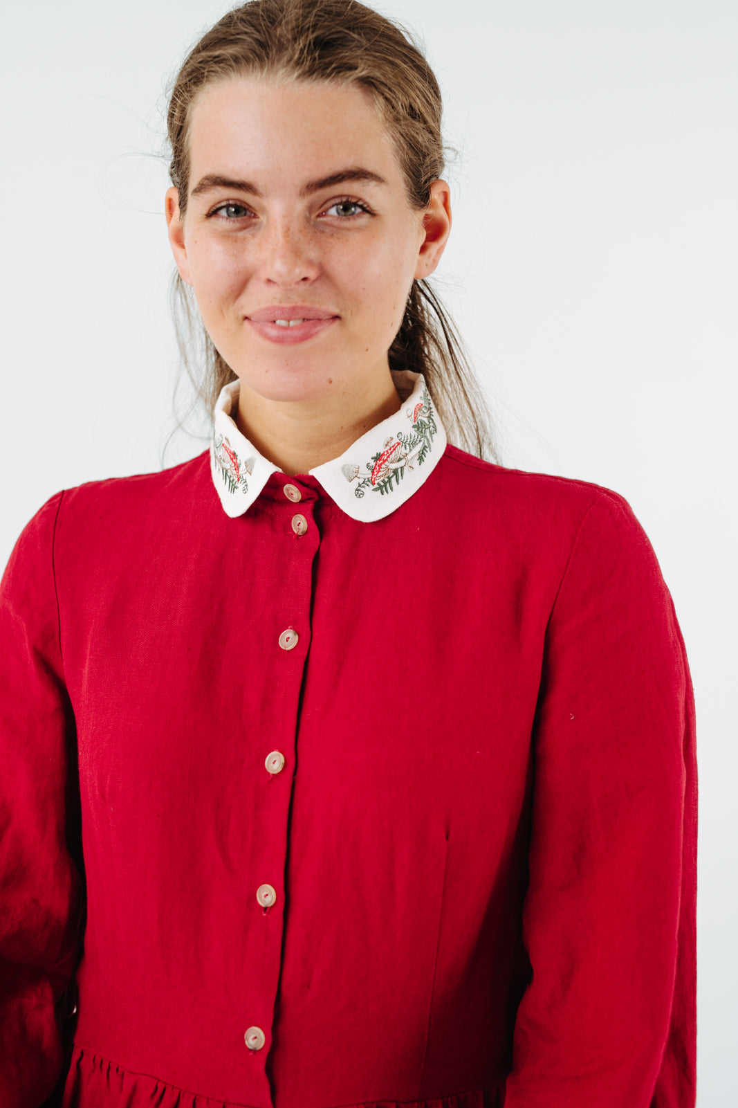 Sophie Collar, Embroidery#color_wildwood