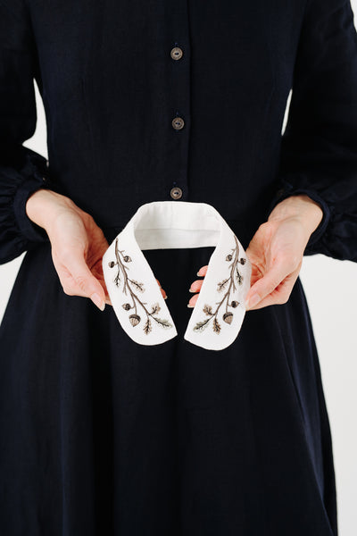 Sophie Collar, Embroidery#color_hazelnut