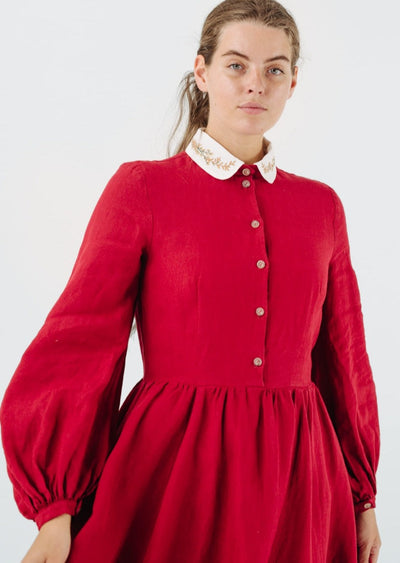 Sophie Collar, Embroidery#color_golden-fields