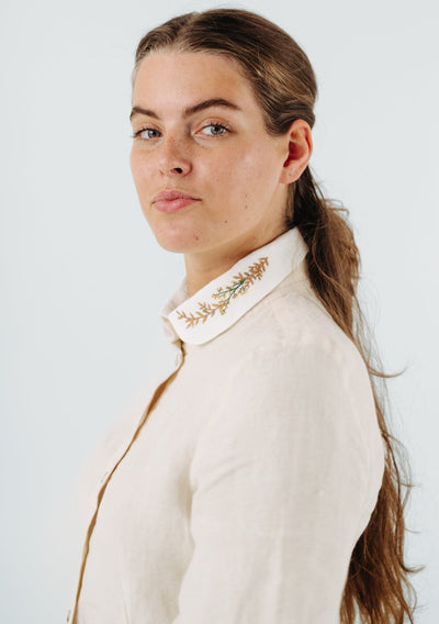 Sophie Collar, Embroidery#color_golden-fields