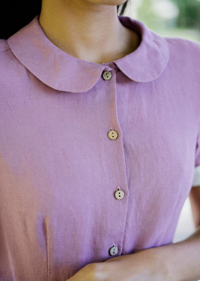 Classic Dress, Short Sleeve, Phlox Purple#color_phlox-purple