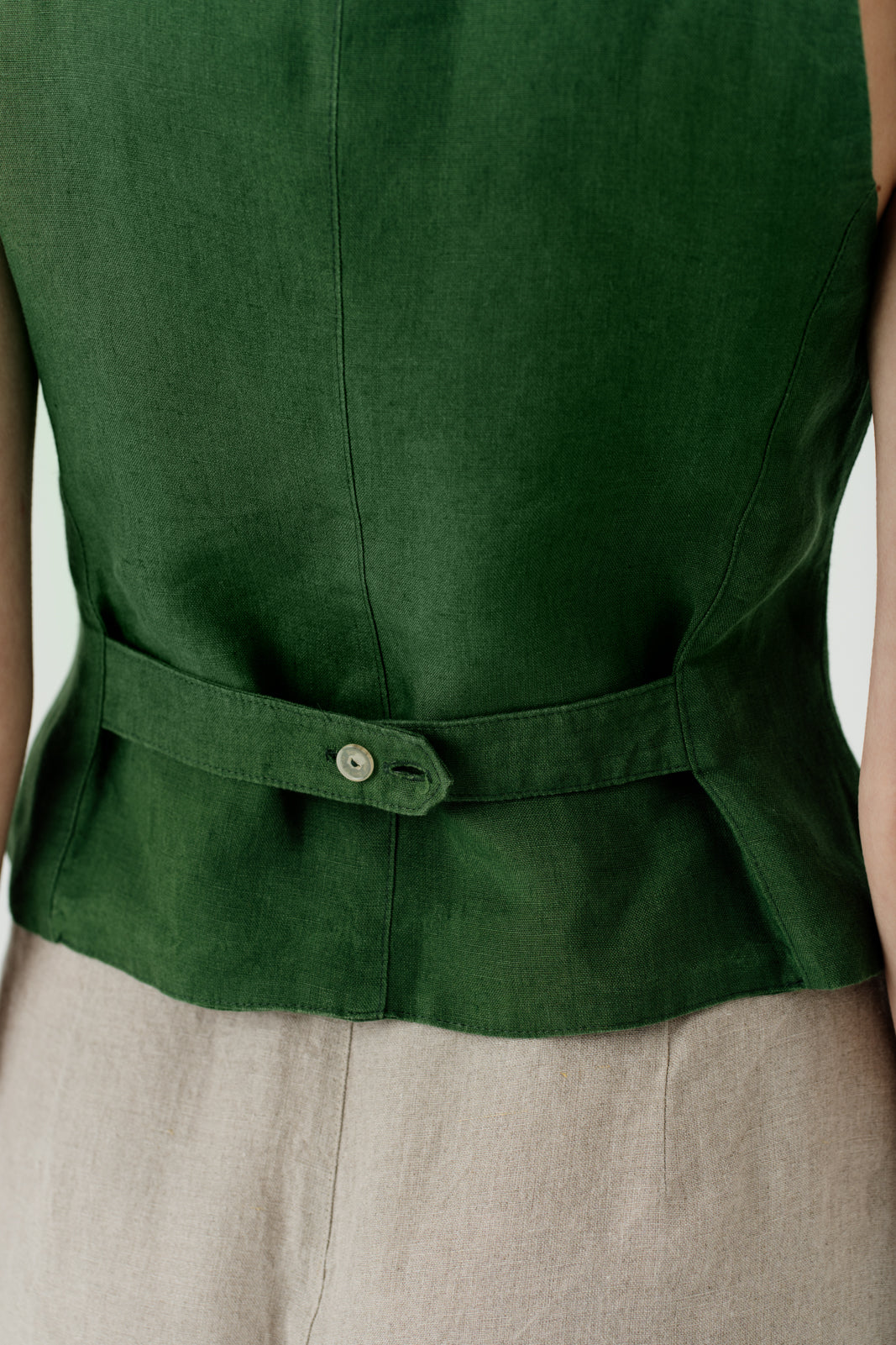 Classic Vest, Emerald Green#color_emerald-green